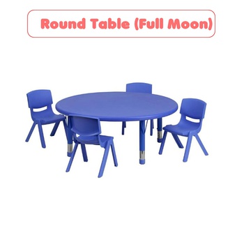 Round Table (Full Moon) (Blue)