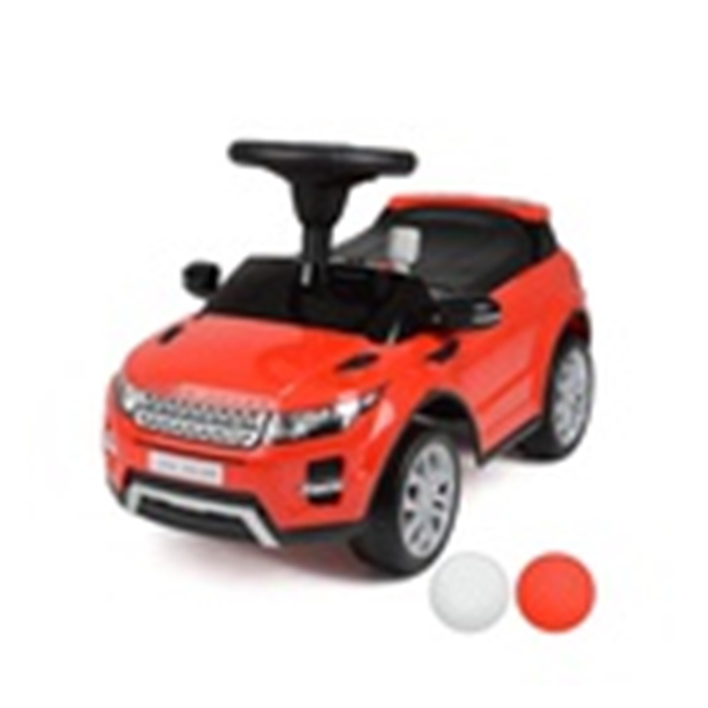 Evezo Range Rover Evoque, Ride On Toy Kids Toddler Foot to Floor Push Car w/ Horn Officially Licensed (Red)