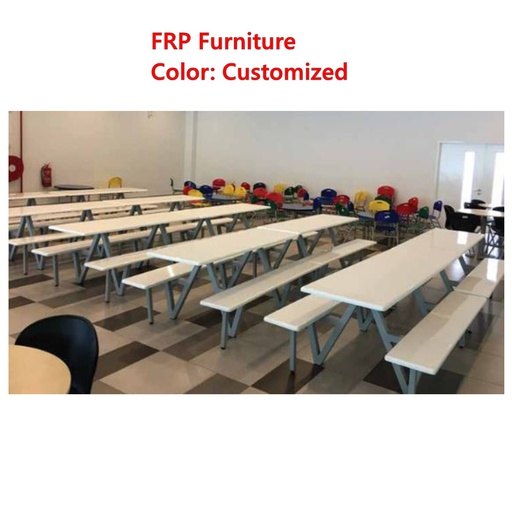 FRP Table &amp; Bench Set