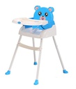 Portable High Chair For Baby Feeding Adjustable Booster Seat For Dinner Table