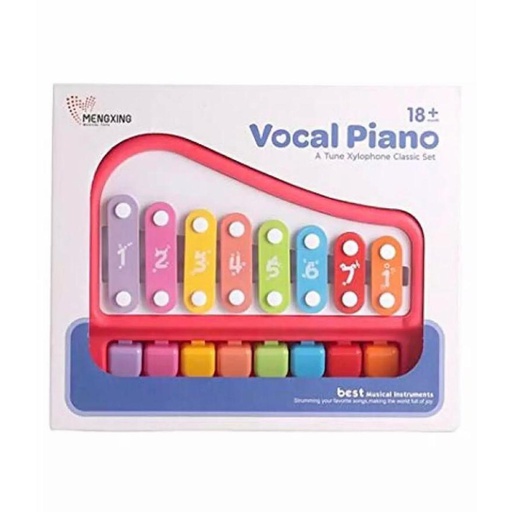 2 in 1 VOCAL Piano Xylophone Kids Toy